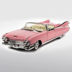 1959 Cadillac Eldorado Biarritz Convertible, Pink – Maisto Premiere 36813 – 1/18 Scale Diecast Model Toy Car by Maisto