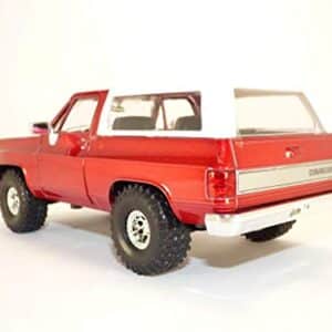 Jada Toys Just Trucks 1:24 1980 Chevrolet Blazer K5 Die-cast Car Metallic Red, Toys for Kids and Adults