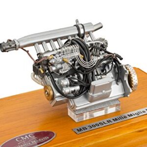 CMC-Classic Model Cars Mercedes-Benz 300 SLR Engine with Showcase 1:18 Scale Detailed Assembled Collectible Historic…