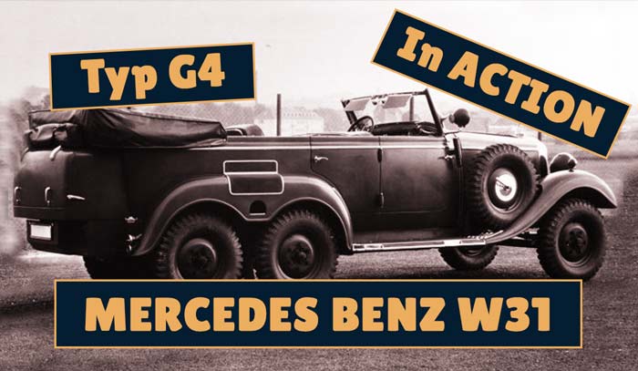 Read more about the article Mercedes Benz W31 – Typ G4 (1934-1939)